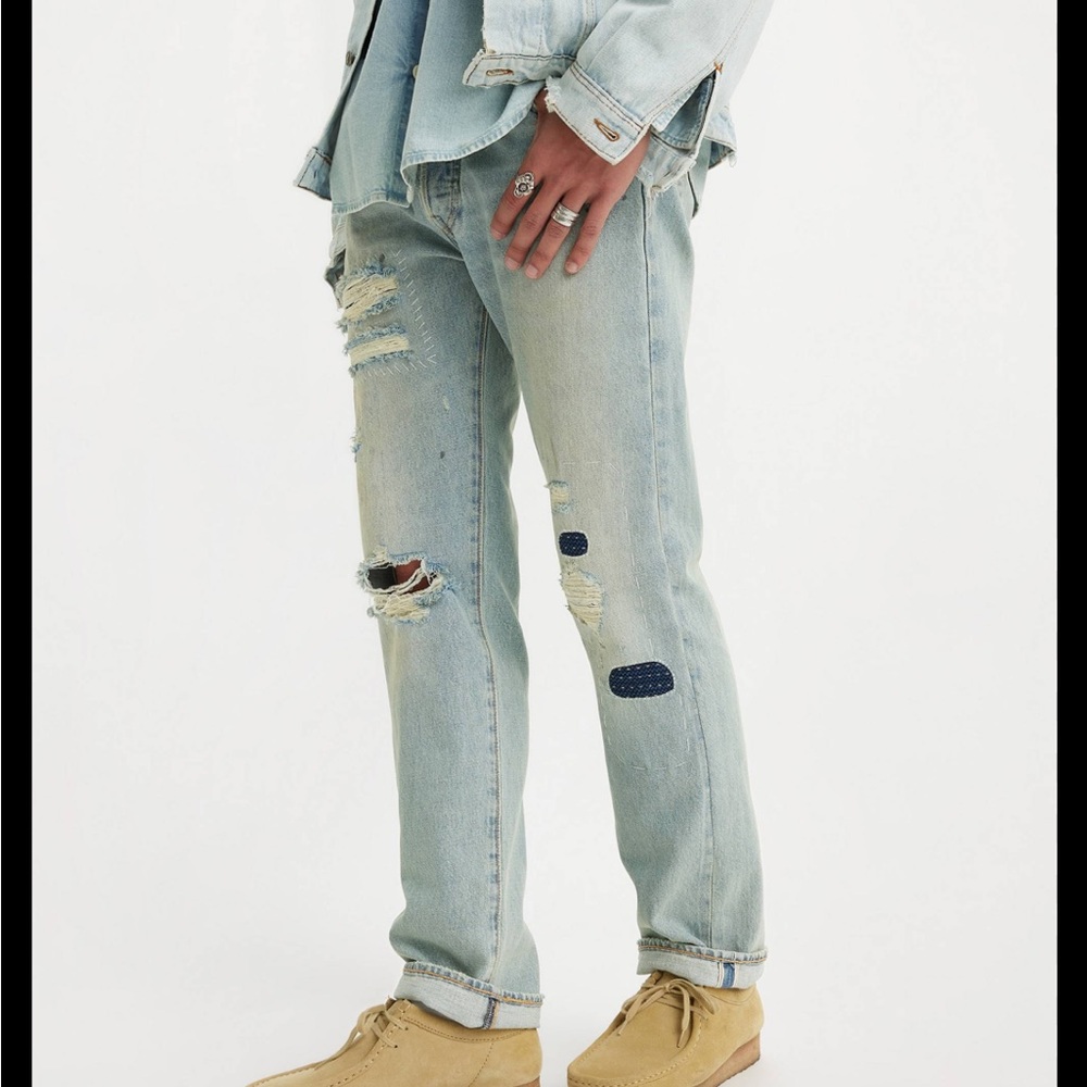 ‼️ BOGO Distressed Blue Jeans